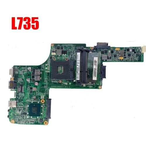 SHELI For Toshiba L730 L735 Motherboard HM65 A000095920 DA0BU5MB8E0 Not CPU/GPU