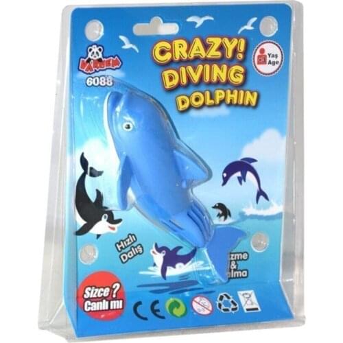Dolphin Fish Cute Swim Bath Mate Battery Operated Toy