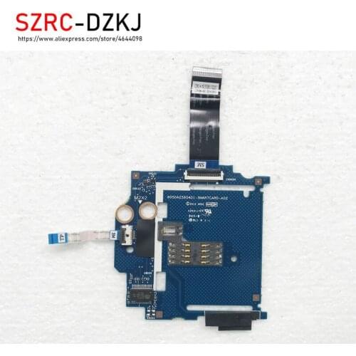 SZRCDZKJ Original For HP EliteBook 740 745 840 G1 G2 Smart Card Reader With Ribbon Cable 6050A2560401 WORKS