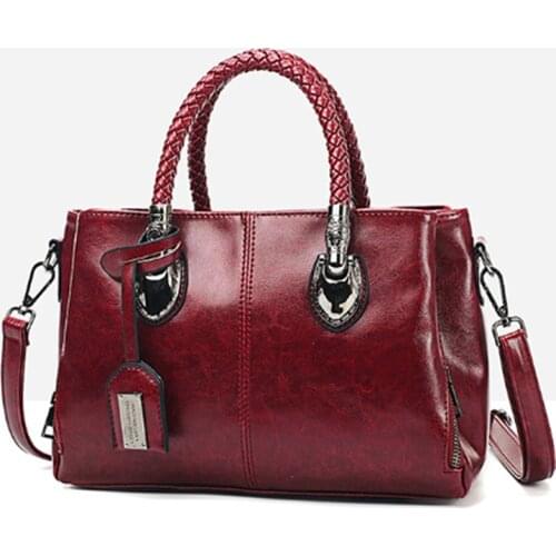 Women Handbags Ladies PU LeatherLarge Capacity Female Casual Tote Bags Quality Female Shoulder Bags Bolsas For Femme