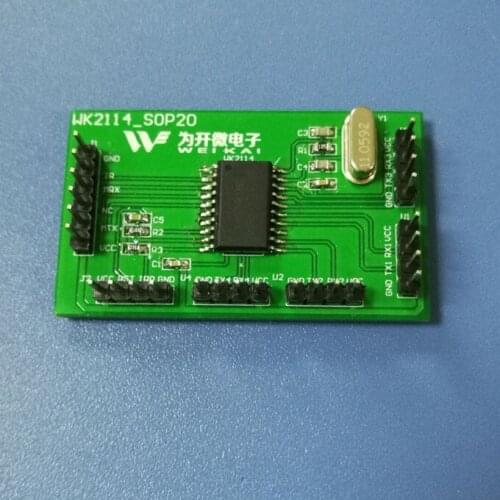 WK2114 Serial Expansion Development Board DEMO Serial Expansion Serial Port