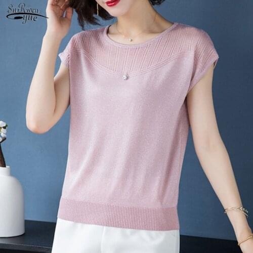 2021 Spring and Summer New Thin Bottoming Sling Street Wear Women Clothing Ice Silk Knit Vest Tops Bat Tops White Shirts 9793