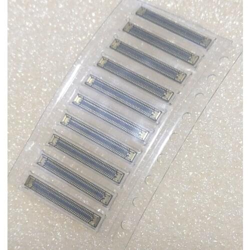 10PCS Original New For Samsung A72 A725 A725F A725F/DS 40PIN 78PIN LCD Display Screen FPC Connector on Board/Flex