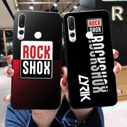 Rockshox Bicycle MTB pattern Phone Case Huawei Y6P Y8S Y8P Y5II Y5 Y6 2019 P Smart Prime Pro