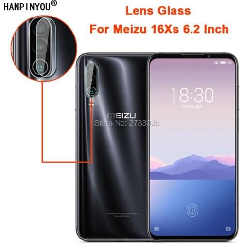 For Meizu 16Xs 6.2" Clear Ultra Slim Back Camera Lens Protector Rear Camera Lens Cover Tempered Glass Protection Film