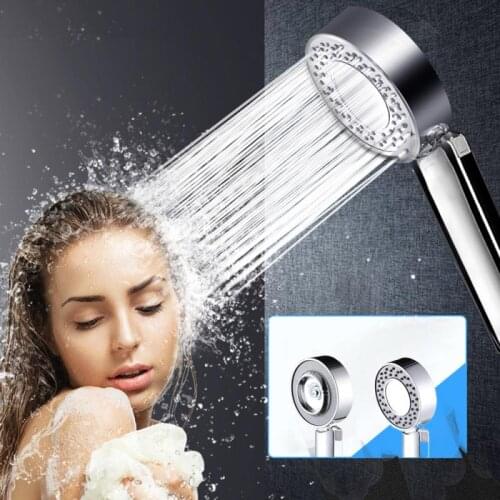 Double-Sided Shower Head Healthy Negative Ion SPA Filtered Showerhead High Pressure Handheld Shower Head Water Saving 3 Modes