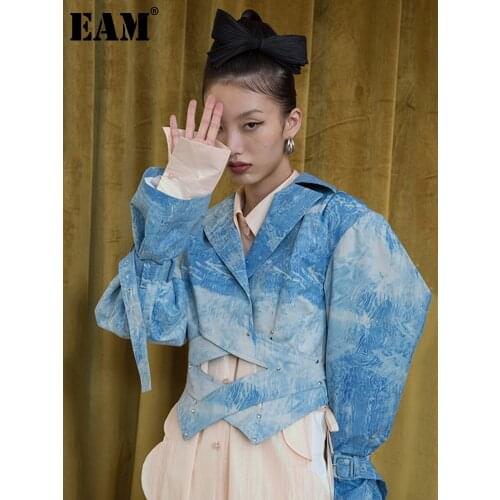 Женские короткие куртки EAM China At AliExpress