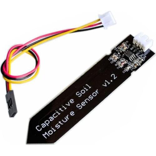 1 PCS Capacitive Soil Moisture Sensor is not Easy to Corrode, Wide Voltage Work, Wire Feeding