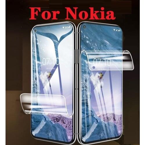Hydrogel film Film Screen Protector for Nokia 4.2 3.2 2.2 3.1C 7.2 6.2 1 8.1 Plus X71 9 PureView