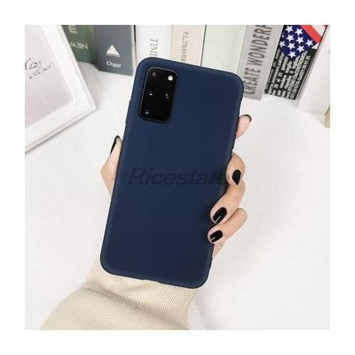Matte TPU Soft Case For Samsung Galaxy S20 Ultra S7 S8 S9 S10 lite S10e Note 8 9 10 Plus A10 A20 A30 A50 A70 Silicone Cover Case
