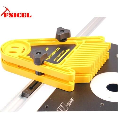 Multi-purpose Feather Loc Board Set for Table Saws Woodworking Engraving Machine Double Featherboards Miter Gauge Slot Woodwork