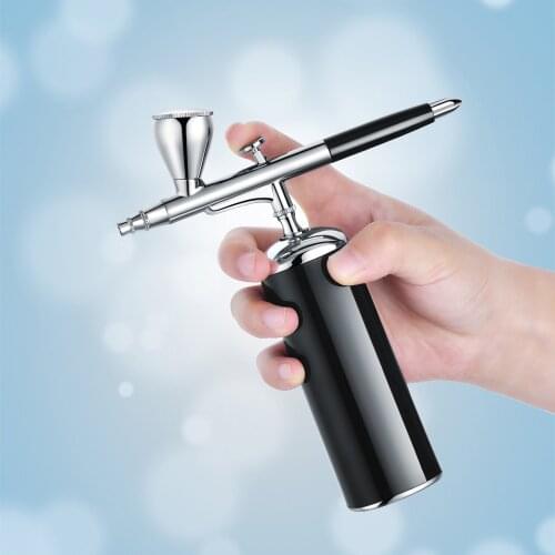 Airbrush Kit Rechargeable Cordless Compressor Portable Gun Set Air Brush for Makeup Model Painting Nail Art Craft Cake Tattoo
