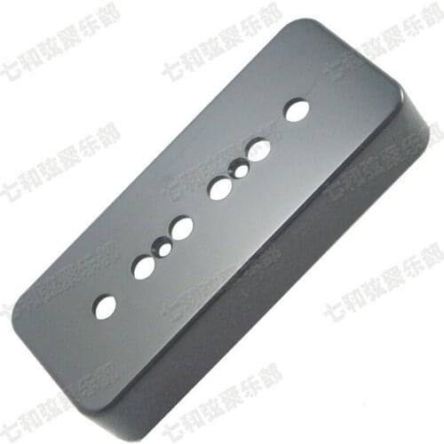 A set of 2 pcs Black P90 Soapbar Pickup Covers For Electric Guitar Soap bar Guitar Pickup Covers guitar accessories