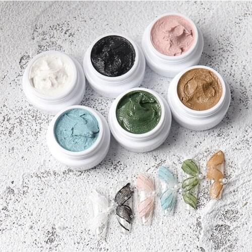 New Gel Nail Polish Micro Three-dimensional Painted Carved Toneable Plaster Glue For Nail Semi Permanent Nail Gel Polish TSLM1