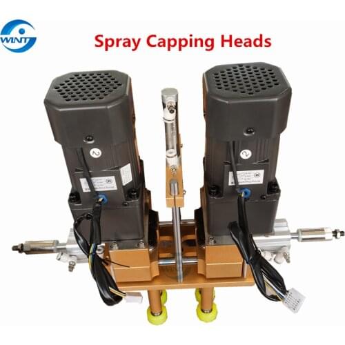 Spray Pump Bottling Capper Pneumatic Screw Perfume Bottle Capping Heads For Assemble Online With Packaging Machines