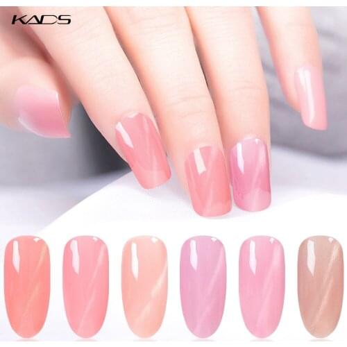 Pink Nude Series Nail Gel Polish 9.5ml Soak Off UV LED Art Lacquer Translucent Nail Gel Polish Semi Permanent Nail Polish