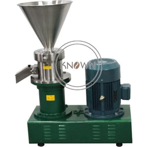 Tomatoes Food Colloid Mill Paste Jam Tahini Making Machine Coconut Butter Grinder Sesame seed Nut Groundnut Maker