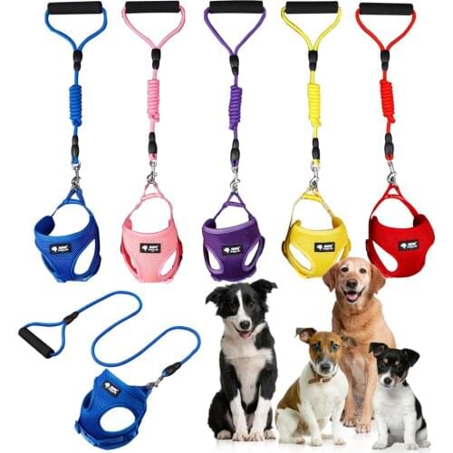 Adjustable Dog Lead Leash Cat Harness Vest Walking For Puppy Dog Collar Cat Leath Rope Dogs Harness For Puppy Small Medium Dogs