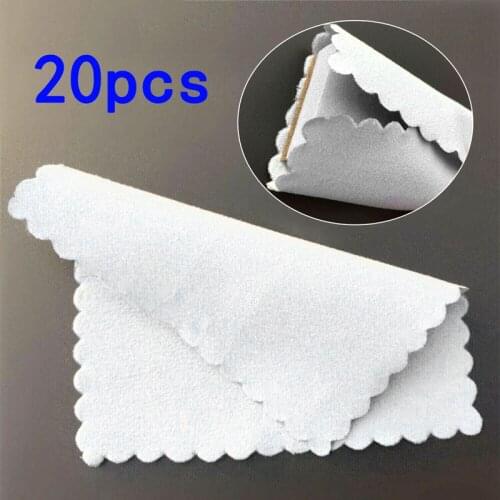 20pcs Cleaning Cloths Glasses Nano Ceramic Cars Glass Coating Lint Free Cloth Microfiber RV Parts Accessories