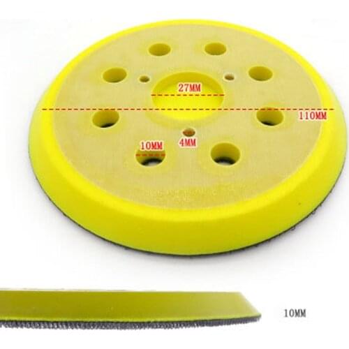 5Inch 125mm 8 Holes Sanding Pad Sander Backing Pads Adhesive Backup Disc For DW421 DW421K DW423 DW423K D26453 D26451 DW422