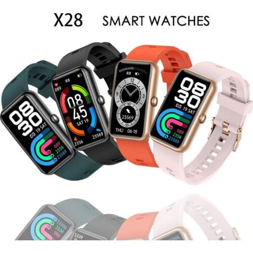 X28/L16 HUAWEI Watch IP68 Waterproof SmartWatch Quick-Workout Animations Blood Oxygen Watch FIT 7 Days Battery Life Smart Band