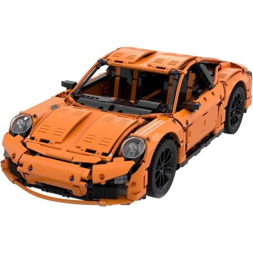 MOC super cool sports car Mechanical Racing Car Building Blocks model DIY High- Brick Car Assembly bricks Toys Children Kid Gift
