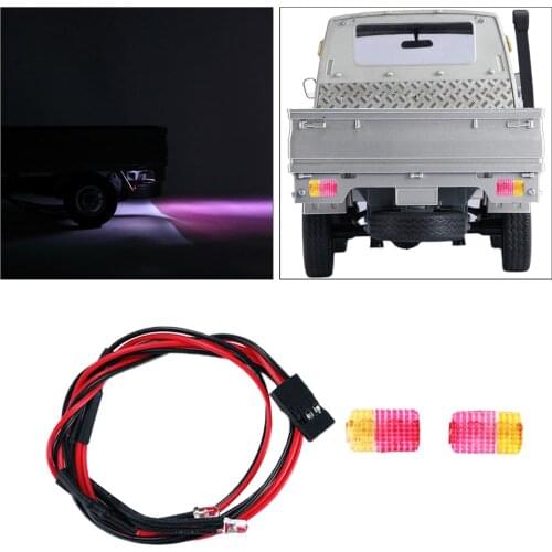 RC Car Light kit RC Car Parts Taillights Car Decoration for WPL D12 RC Accessories Replace Parts Accessory
