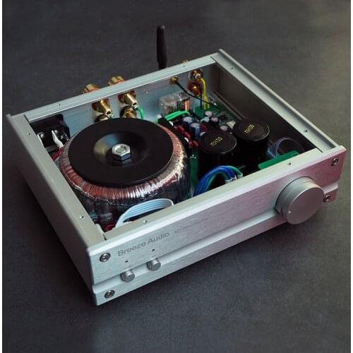 AC220V or 110V DIY Ring cow transformers 30W *2 lm1875 HIFI 2.0 power amplifier with Bluetooth audio input home power amplifier