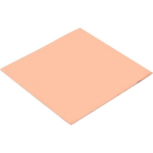 1Pcs 100x100mm 99.9% Pure Copper Cu Metal Sheet Foil Copper Plate 0.2mm Thickness For Welding Brazing