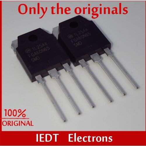 1 uds. FGA60N65SMD FGA60N65 TO-3P TO-247 60N65 Original 100% nuevo