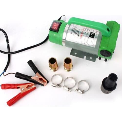 12V 24V Car Large Flow Portable Electric DC Diesel Pump Fuel Pump Self-priming Fuel Dispenser Pumping oiler