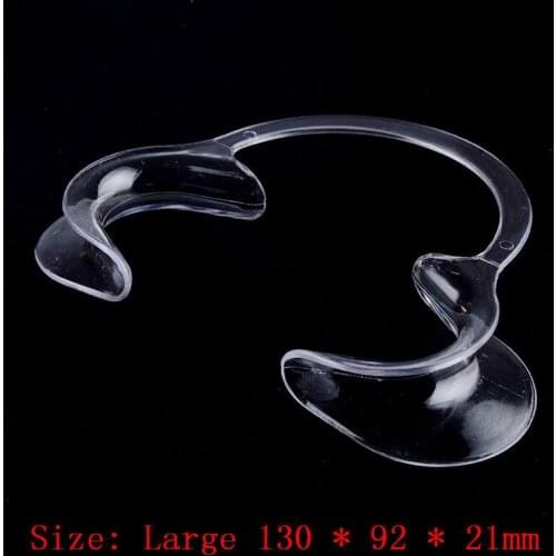 20 Pcs C-Shape Dental Intraoral Mouth Openers Teeth Whitening Lip/Cheek Retractors Large Size