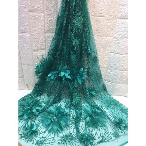 African Mesh Lace Fabric 2021 High-quality New Hot Sale Nigerian French Lace Fabric For Wedding Sewing Clothes ZX3670