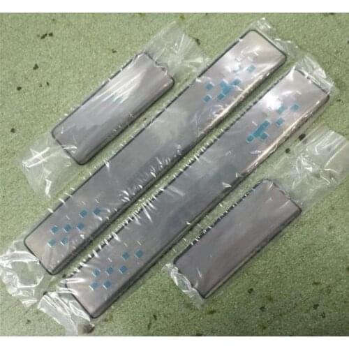 Auto parts Stainless Steel Car Door Sill Scuff Plate Guard Sills For Ford Ecosport 2013-2016 Automobile styling