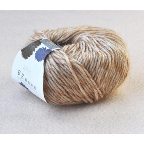 Free shipping 50g/Ball Mohair Wool Thick Yarn For Hand Knitting Sweater Scarf Coat Hat