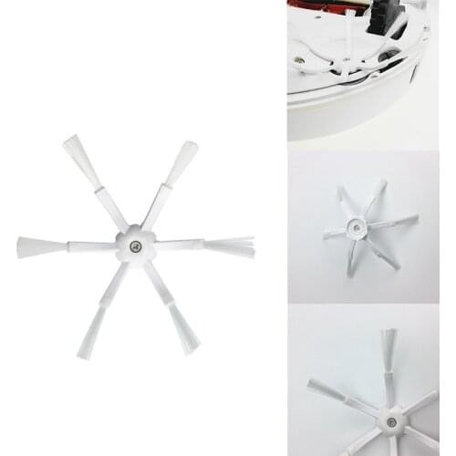 6-Arm Side Brush for Xiaomi Roborock S5 S6 S50 S51 S55 Robot Vacuum Cleaner Accessory
