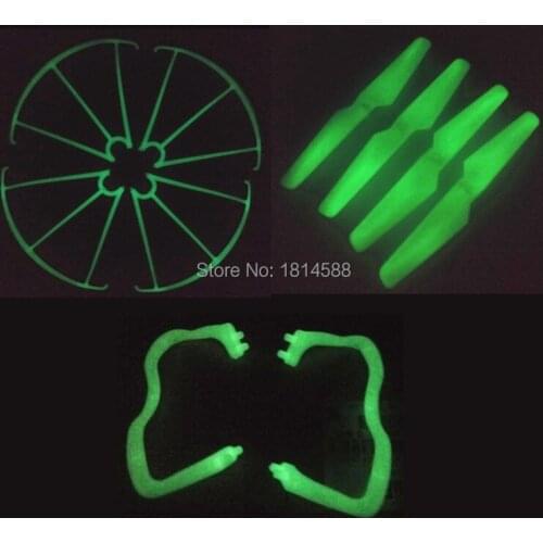 Syma X5 X5C X5C-1 remote control aircraft accessories luminous axis aircraft propeller blade protection ring gear Tripod Case