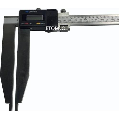 300mmx150mm digital caliper heavy duty digital vernier caliper 0-300mm with long jaw 150mm