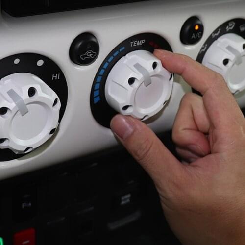 For Toyota FJ Cruiser Air Conditioning Knob Modification FJ Central Control Interior Decoration Cruiser Air Conditioning Button
