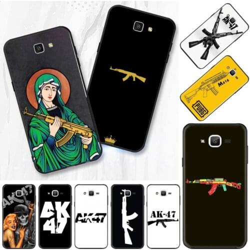AK-47 gun Phone Case For Samsung Galaxy J2 J4 J5 J6 J7 J8 2016 2017 2018 Prime Pro plus Neo duo