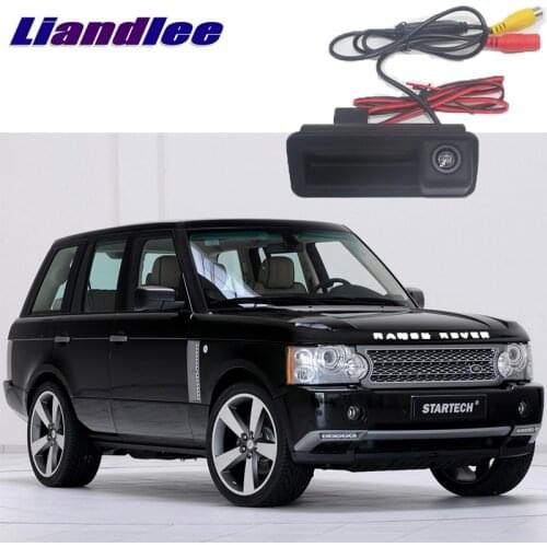 LiandLee Car Trunk Handle Rear View Reversing Parking Camera For Land Rover Range Rover L322 2002~2012