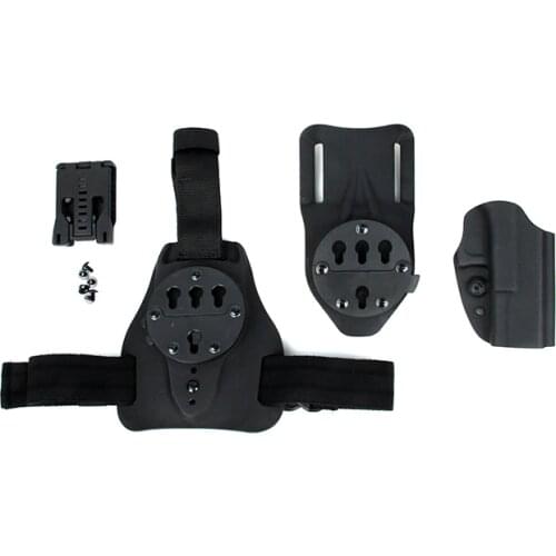 PPT QD 226 Kydex Holster Set Using for 226 Leg Plate and Waist Belt Three Purposes of Base Plate gs7-0084