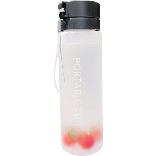 New Style Large Capacity Outdoor Sports Water Cup Plastic Men And Women Creative Simple Water Bottle 800ml