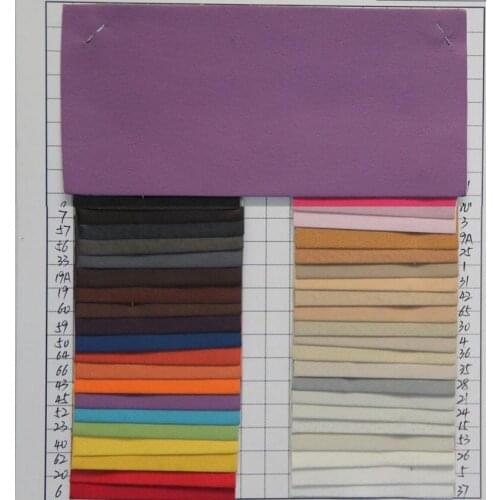 Factory wholesale new high quality pigskin grain synthetic PVC leather luggage bags leather fabric material