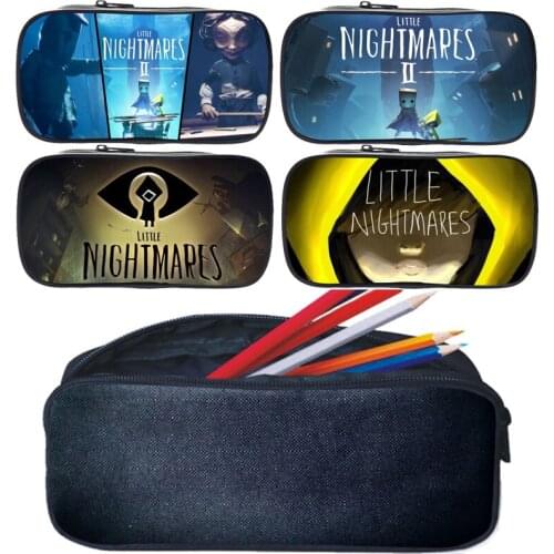Little Nightmares Pencil Bag Cute Pencil case Cartoon 3D Printed Pencil box Student Pen Bag Supplies Kids Stationery Bag