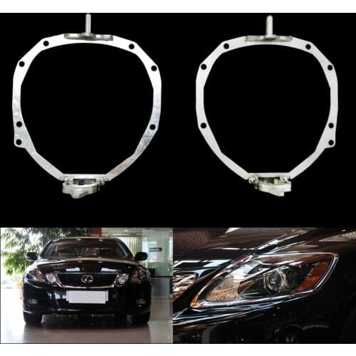 TAOCHIS Car-Styling Frame Adapter Module Bracket Transition for LEXUS GS 08-11 Hella 3 5 Bi Xenon Projector Lens