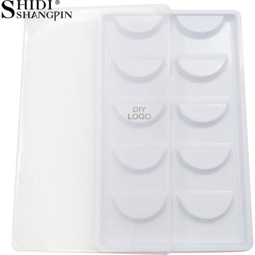 SHIDISHANGPIN 20 Boxes Private Label Eyelashes Mink Eyelashes 3d Mink Hair Lashes Maquiagem Customize Packing False Eyelashes