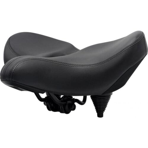 Comfortable Wing Shape Hollow Spring Shock Absorption Bike Saddle for Bicycle