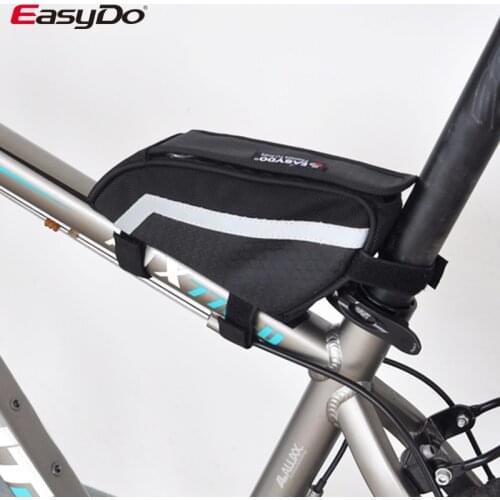 EasyDo Bike Bicycle Bag Rainproof Large Capacity MTB Road Frame Bag Triangle Pouch Waterproof Caulking Bag Bike Accessories