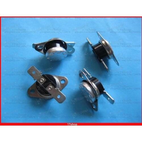 10 pcs Temperature Controlled Switch Thermostat 40/50 Degree N.C. KSD301 Normal Close